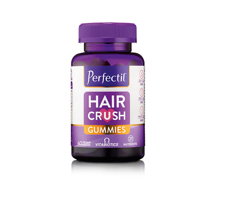 VITABIOTICS PERFECTIL HAIR CRUSH 60 VEGAN GUMMIES     