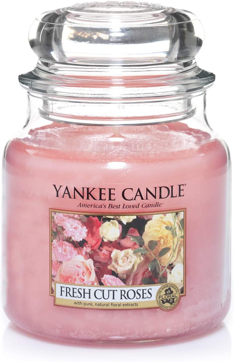 YANKEE CANDLE MED FRESH CUT ROSES 411g