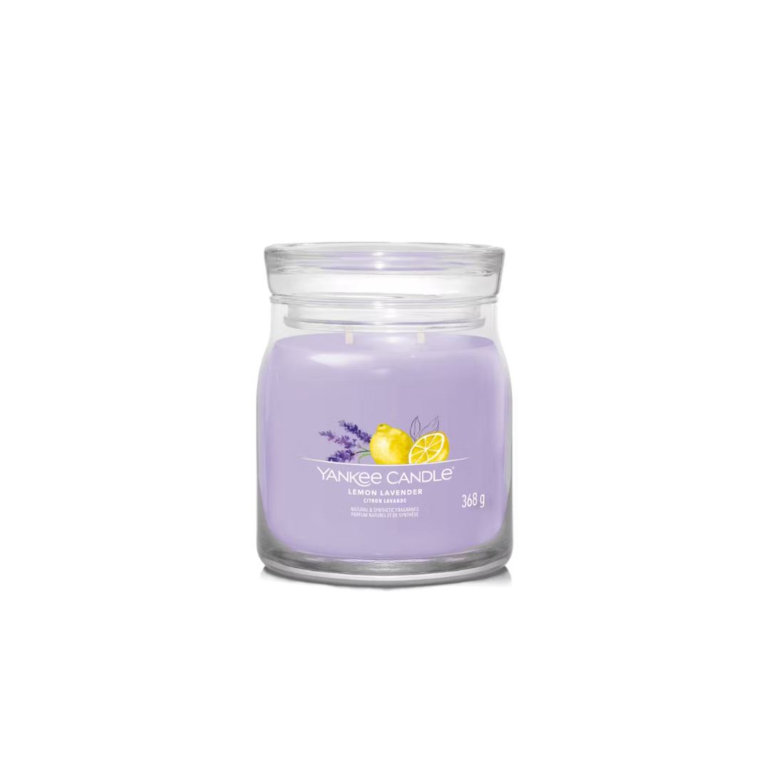YANKEE CANDLE MED LEMON LAVENDER 368g
