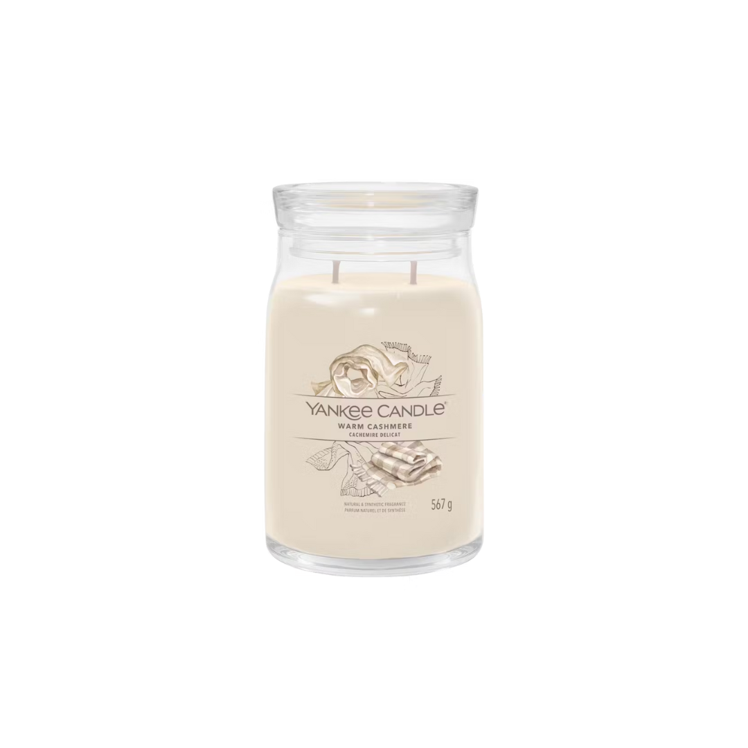 YANKEE CANDLE LRG WARM CASHMERE 567g
