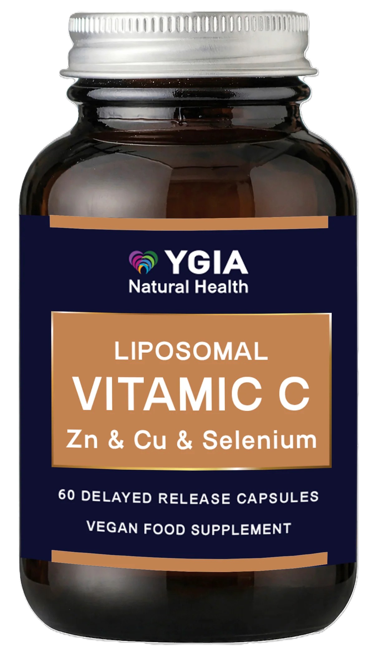 YGIA LIPOSOMAL VITAMIN C, ZN, CU & SELENIUM 60 DRCAPS