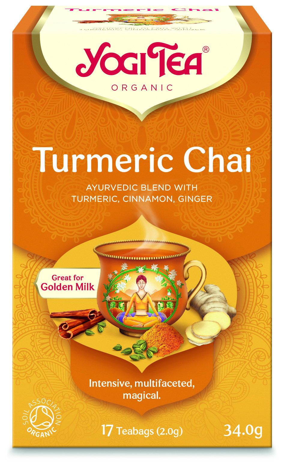 YOGI TEA TURMERIC 17TEABAGS
