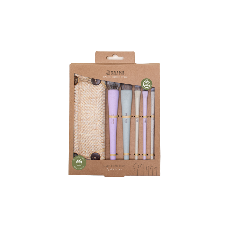BETER NATURAL FIBER MAKE-UP BRUSH SET                                                                             