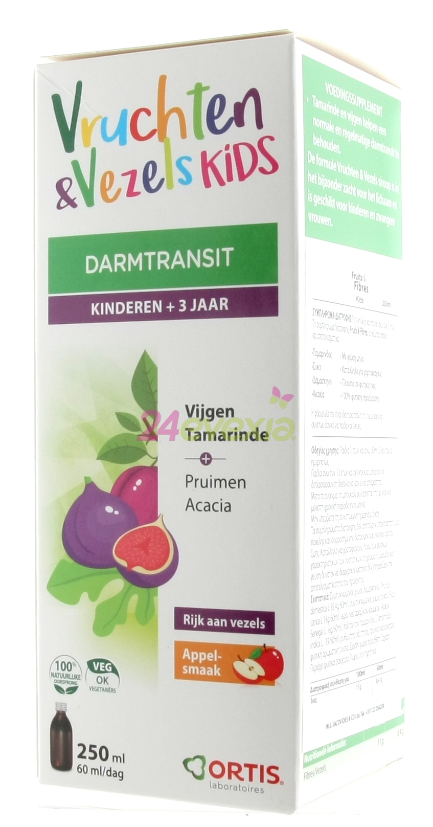 ORTIS FRUITS & FIBRES SYRUP 250ml