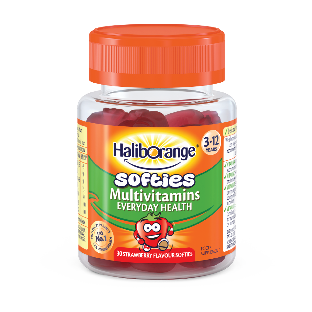 HALIBORANGE MULTIVITAMIN STRAWBERRY 30 GUMMIES FOR KIDS 3-12 YEARS
