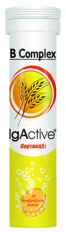 IGACTIVE VIT B COMPLEX EFF 20TABS IV.6000