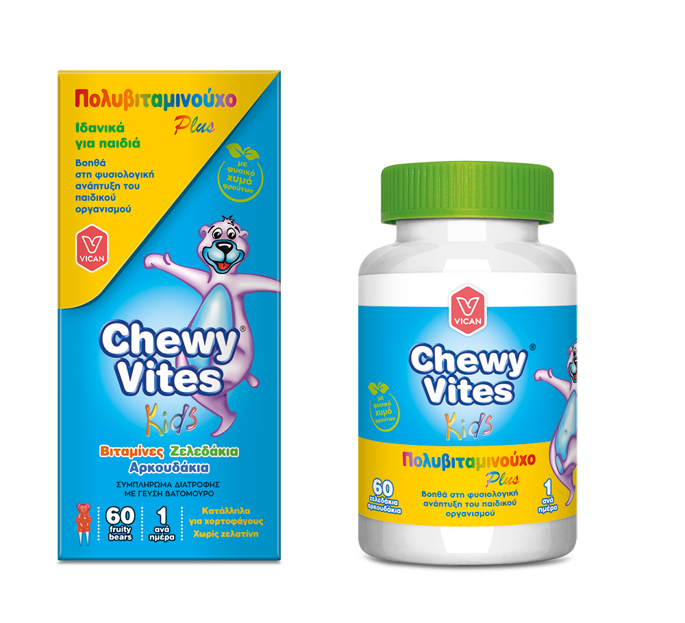 CHEWY VITES MULTIVITAMIN PLUS 60 GUMMIES