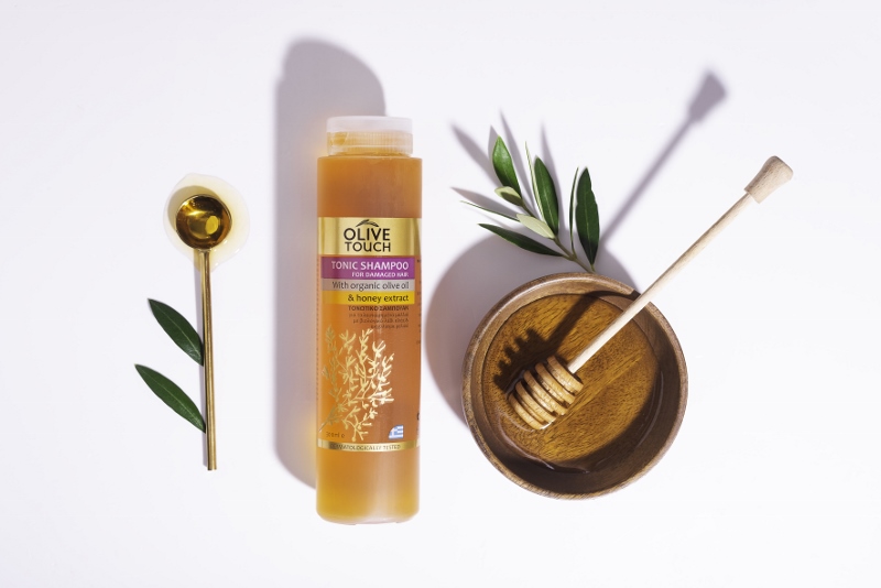 OLIVE TOUCH HONEY TONIC SHAMPOO FOR DAMAGED HAIR 30ml